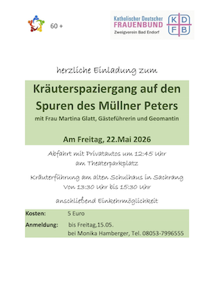 Kräuterspaziergang 2026